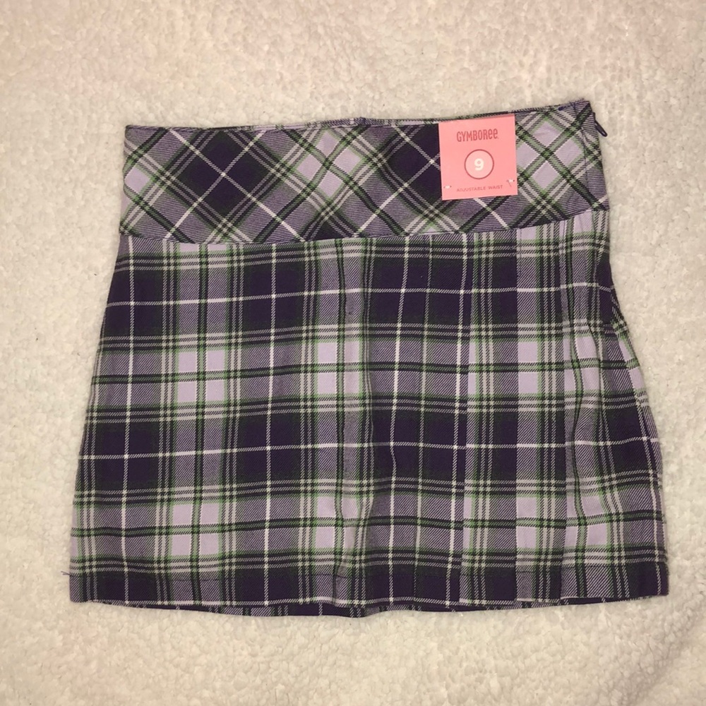 gymboree plaid skirt!